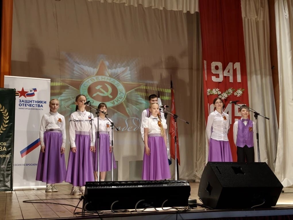 Сотрудники Воротынского музея были приглашены на торжественный митинг-концерт «Не меркнет свет победы»