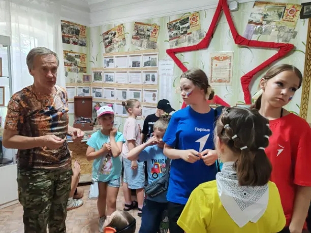 Ребята из Васильсурского школьного лагеря посетили Васильсурский краеведческий музей