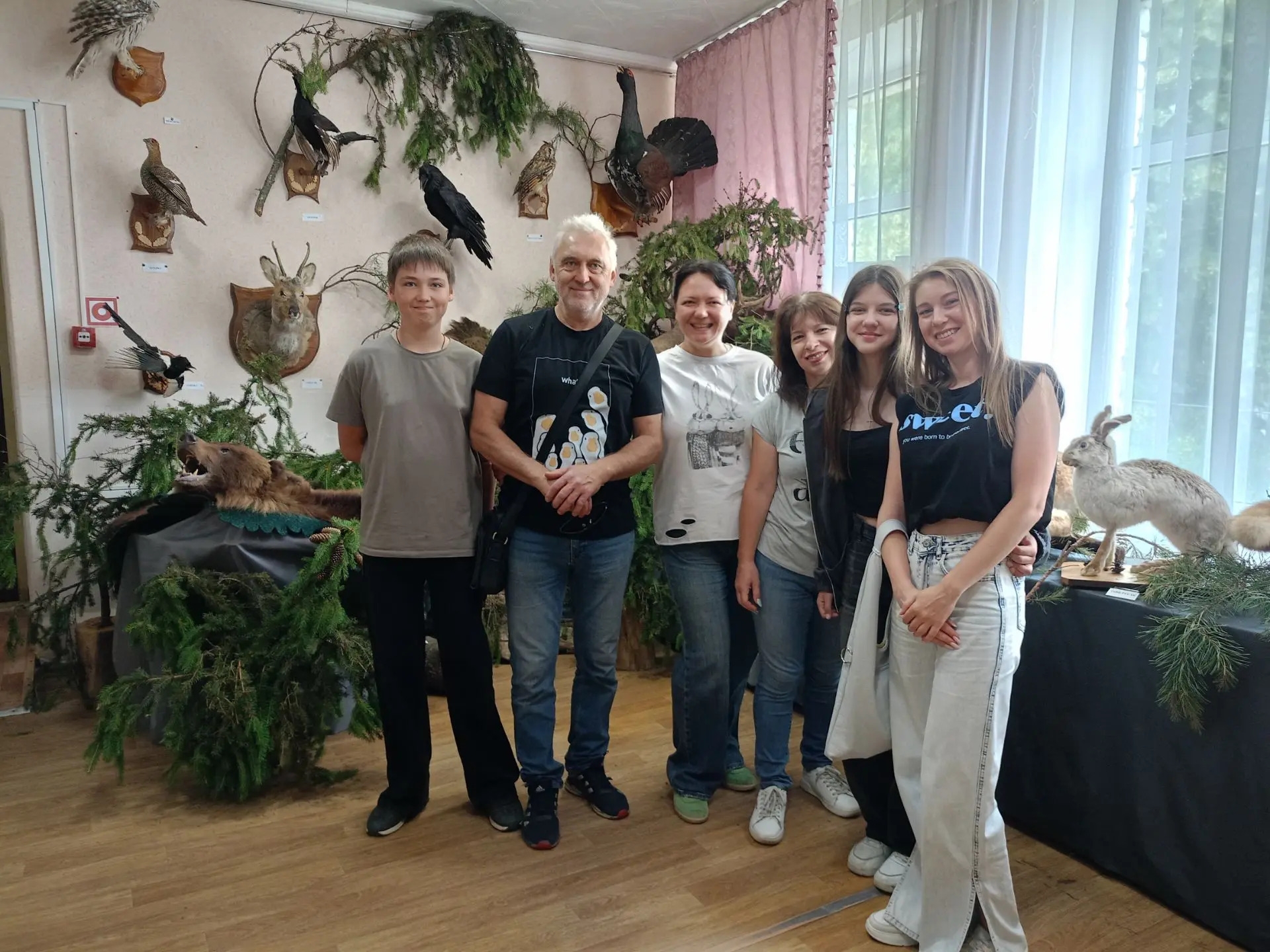 Посетители за август